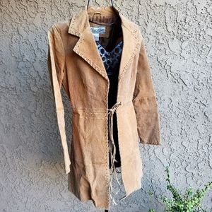 Y2K Paris Blues Outerwear Leather Jacket